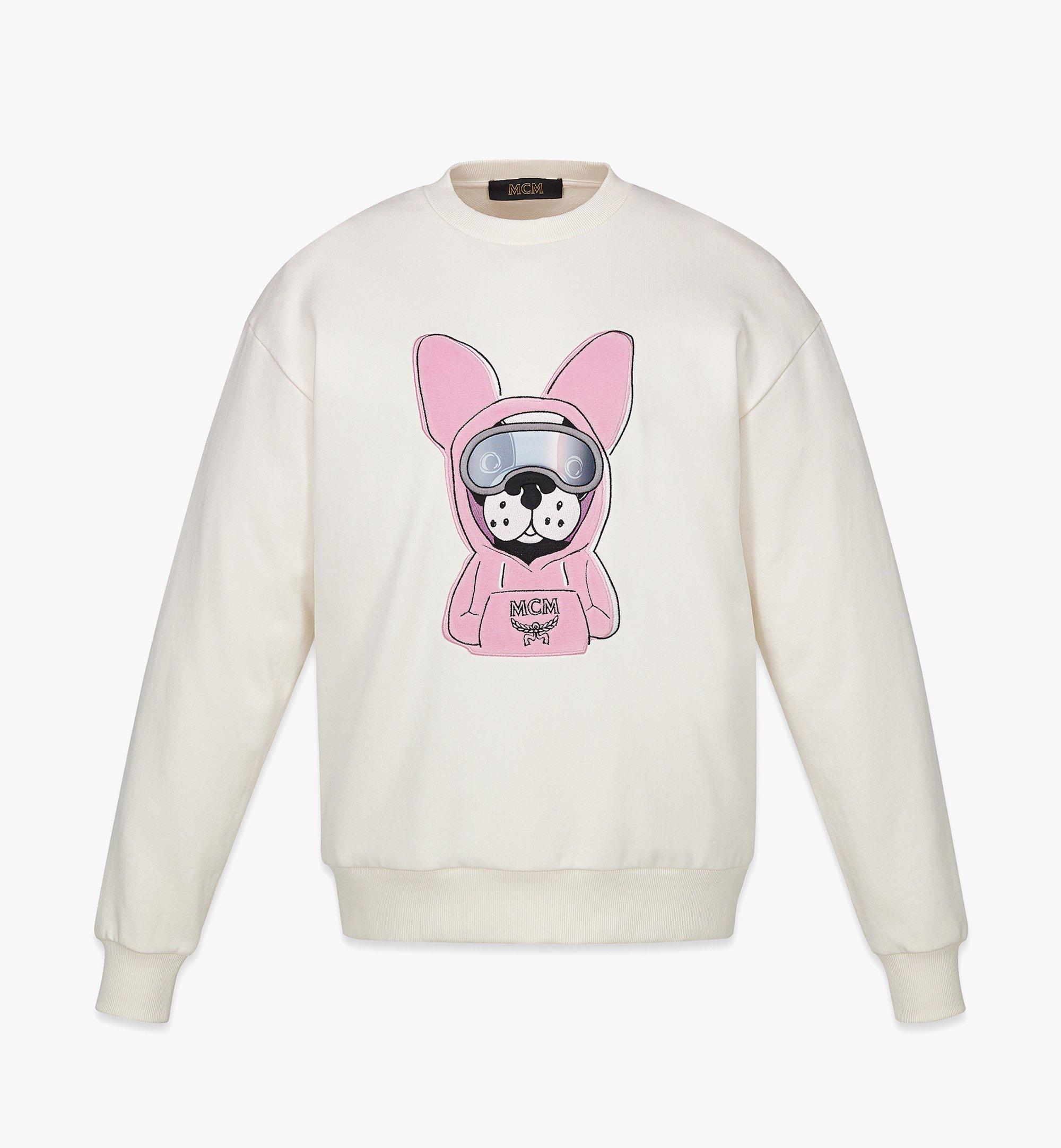 M Pup Graphic Sweatshirt in Organic Cotton 1